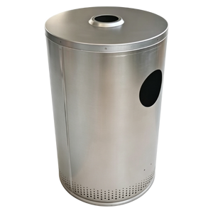 Outdoor umbrella-shaped heater bucket