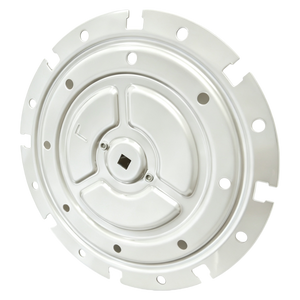 Grilled needle guard plate