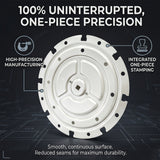 Grilled needle guard plate