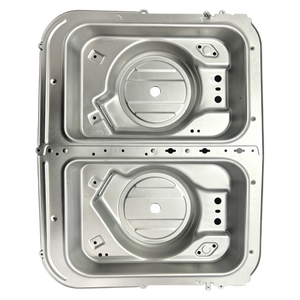 Double heating tube cover